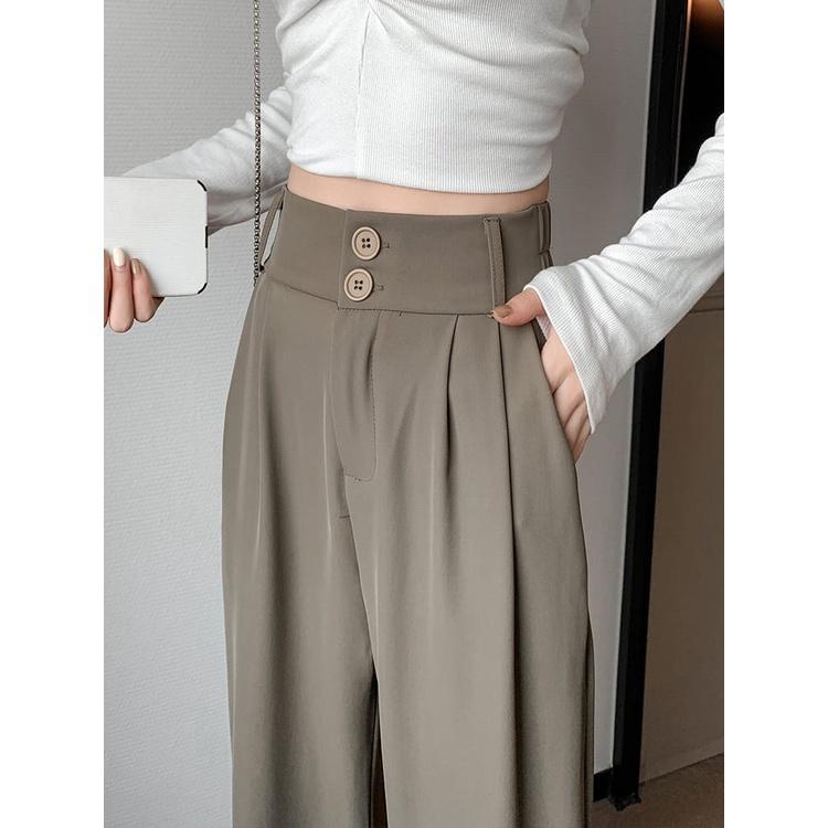 BEFAST - ZRX OOTD WANITA PANTS ANASYA / LOOSE PANTS TROUSERS / Celana Kulot Polos Formal / Pakaian Kerja Wanita Casual / Outfit Ala Korean Style Wanita / Fashion Daily Wanita Remaja ABG / Kulot HW Trendy / OOTD Wanita Hangout Termurah