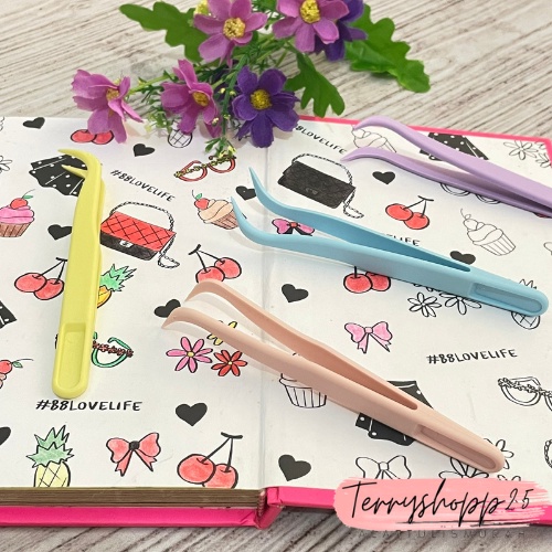 

Tweezer Sticker Pinset Alat Penjepit Stiker Plastik Warna Soft Pastel Cute Bisa Cod