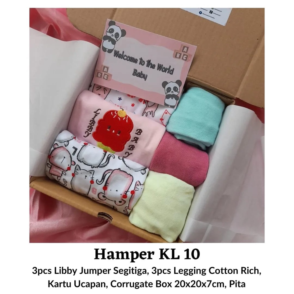Hampers Bayi Custom / Kado Bayi Newborn Girl & Boy