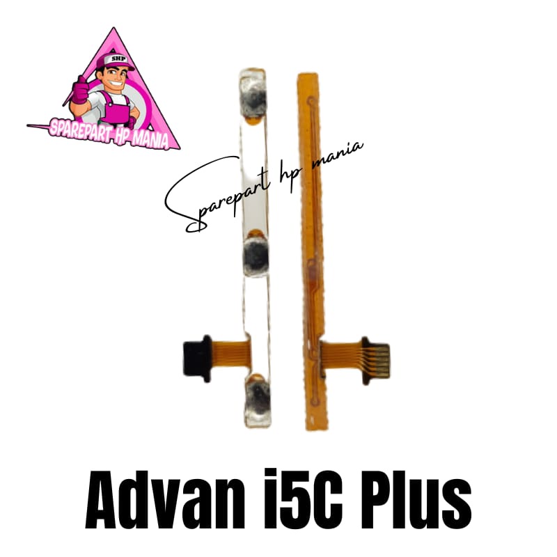 Flexible Tombol On Off Volume Advan i5c Plus Original Switch Button