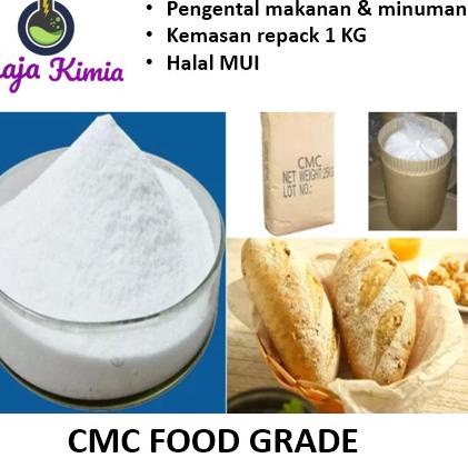 

Dijamin Ori>/ CMC / Carboxy Methyl Cellulose / Pengental Makanan - 500 Gram atau 1 KG