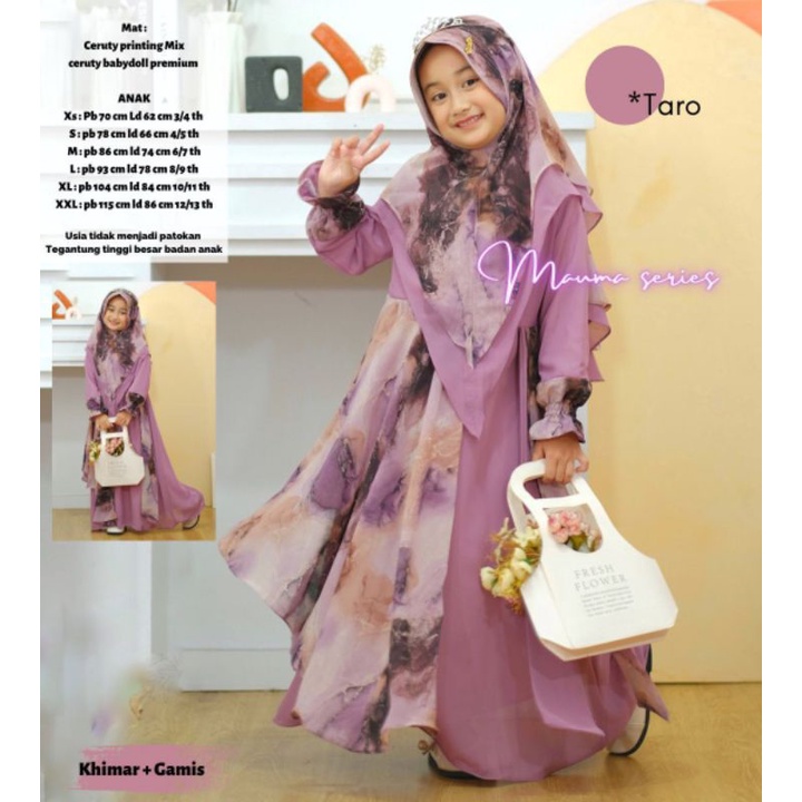 Gamis anak MaumaKids series
