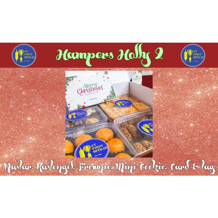 

TERMURAH!! PO! Lebaran Idul Fitri Hampers Parcel Parsel/ Natal Hampers - Holly 2