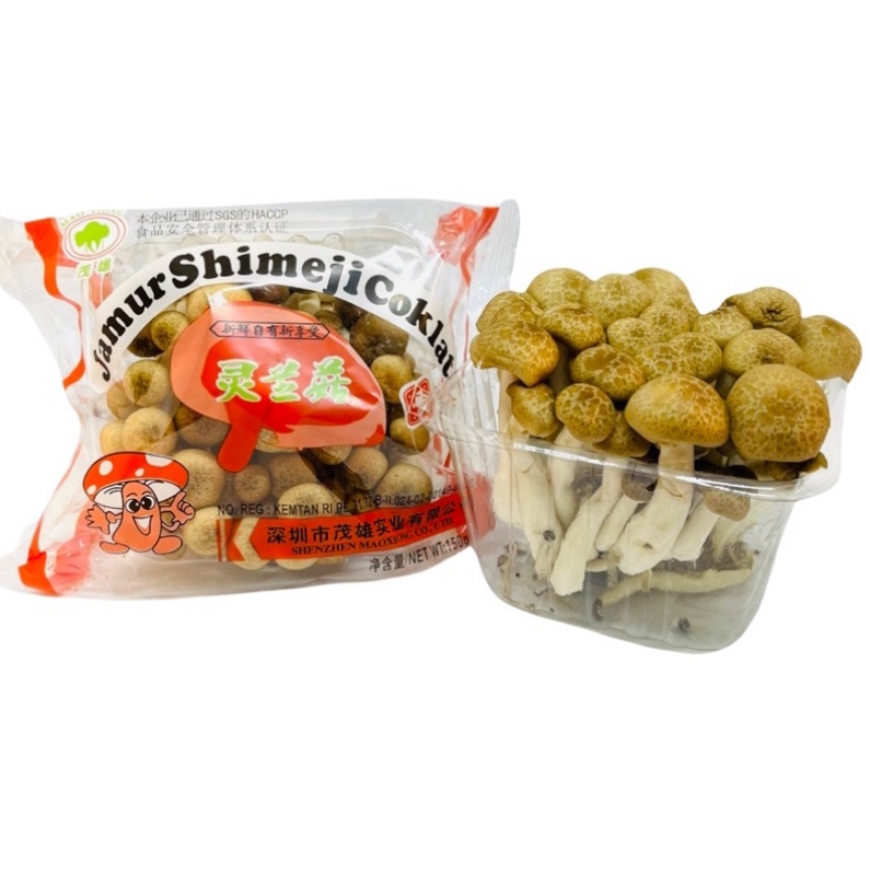 

Jamur shimeji coklat /jamur shimeji putih 150 gram