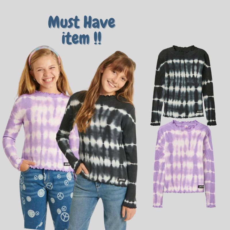 Kaos Lengan Panjang Anak Perempuan Justice