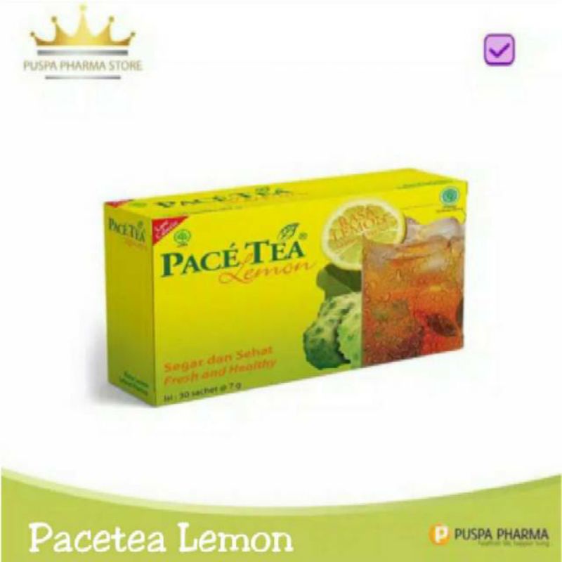 Pace tea jasmine 1Box isi 30 sachet/ pacekap isi 50kapsul