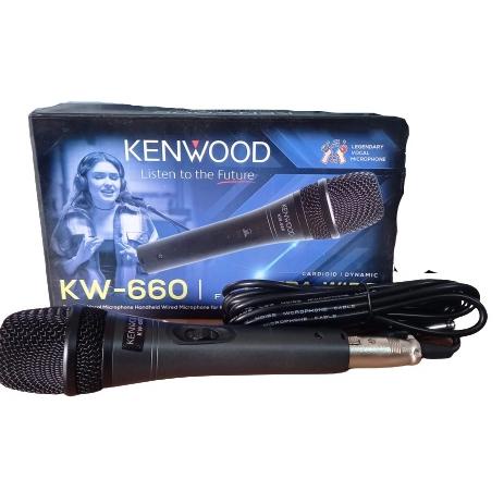 ♣ MIC KENWOOD KW 660- MICROPHONE KENWOOD -MIC KABEL ➺