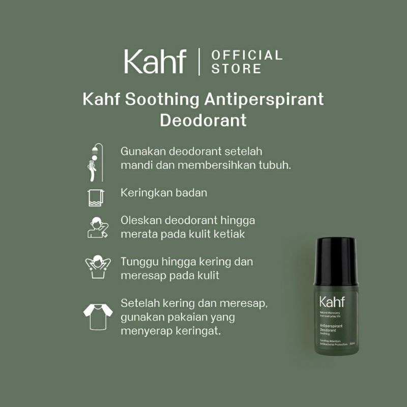 Kahf Shooting Antiperspirant Deodorant 50 ML