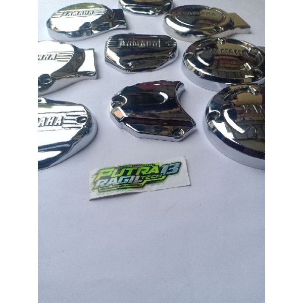 COVER TUTUP BAK MAGNET KOPLING RX KING CHROME TULISAN YAMAHA Rxking 2006 Original_Productracing