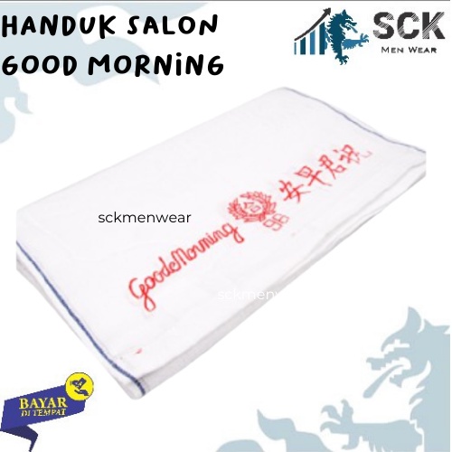 [ISI 12] Handuk GOOD MORNING PREMIUM / Handuk KECIL PREMIUM HALUS Olahraga - sckmenwear GROSIR