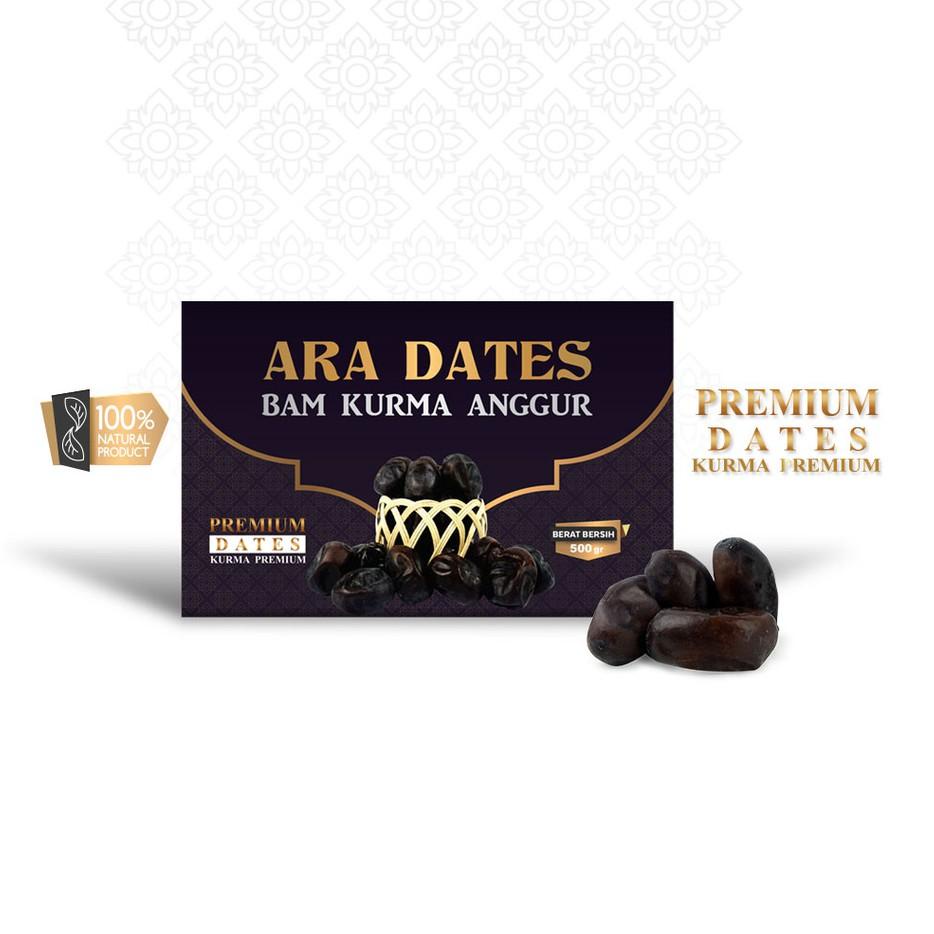 

♣ Kurma Bam ARA DATES PREMIUM KEMTAN Import Kurma Super Kurma Lembut ☂