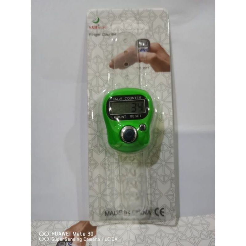 Tasbih Digital Mini / Tasbih Elektrik Mini tally counter alat hitung tasbeh digital / finger counter murah cod