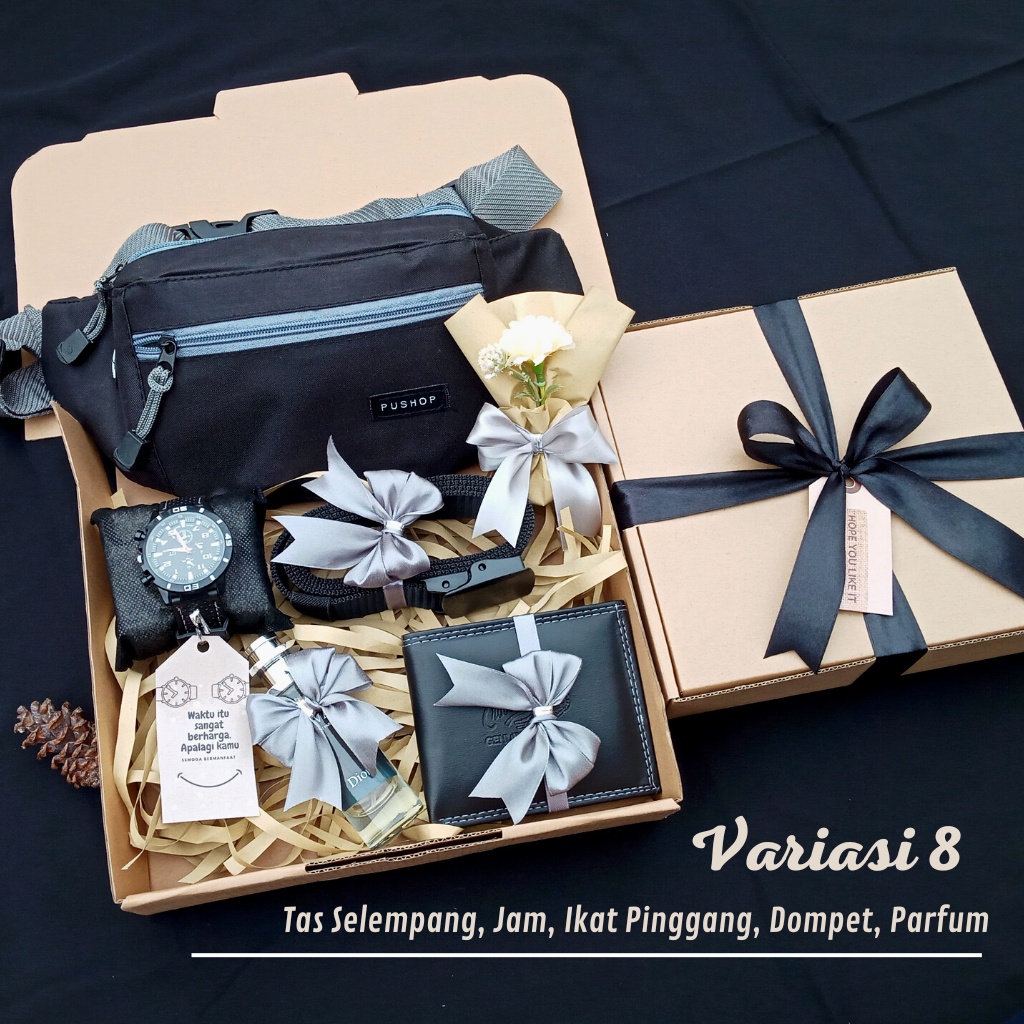 Hampers Kado Ulang Tahun Cowok (Part 2) Aesthetic Buat Pacar