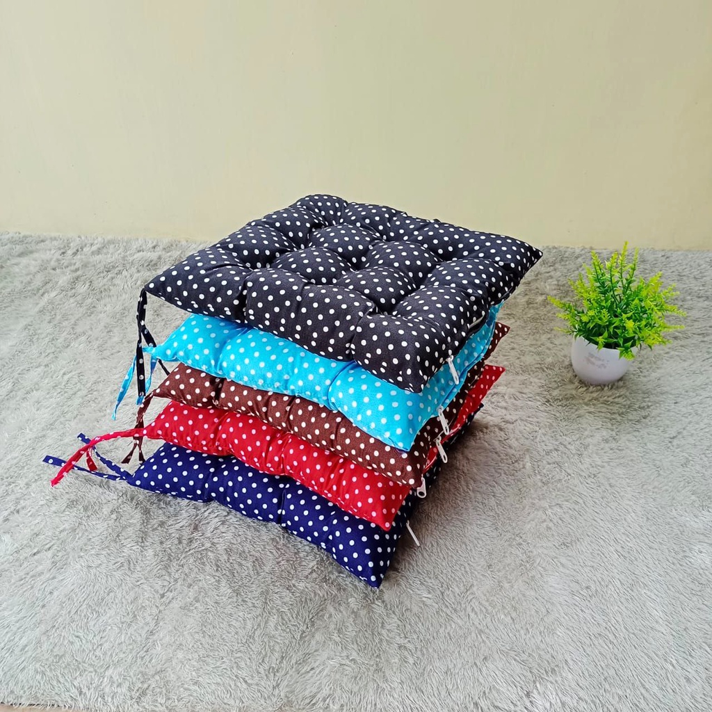 [✅COD] Bantal Duduk Kursi Sofa 40x40 Dakron Hiasan Dekorasi Ruang Tamu Perlengkapan Rumah