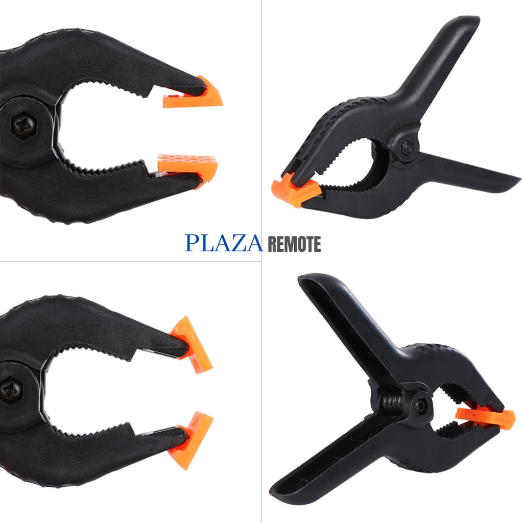 SPRING CLAMP WOODEN CLIP PENJEPIT KAYU KACA PLASTIK 2&quot; INCH