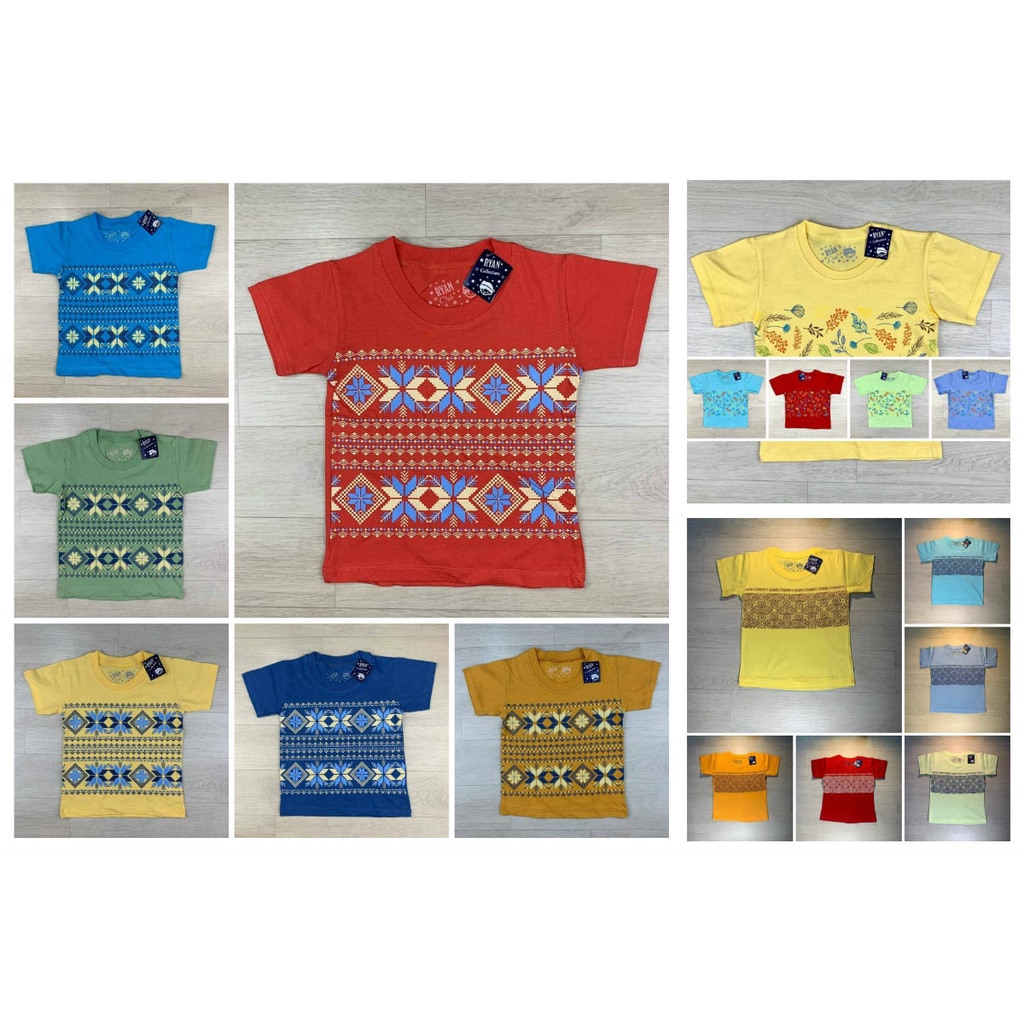 ♥BabyYank♥ Ryan Collection Kaos Anak / Kaos Rumahan Anak / Kaos Santai Anak