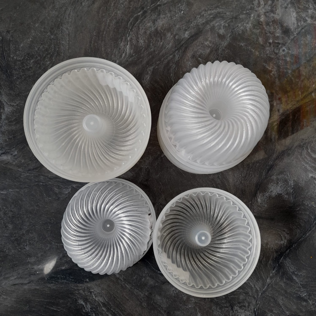 cetakan puding mini - cetakan putu ayu ulir kecil - cetakan plastik