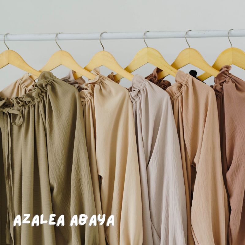 Azalea Abaya Crinkle Busui Bumil Friendly