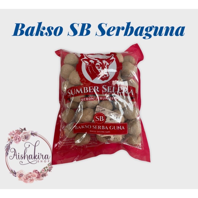 Bakso sapi SB premium isi 50 Bakso sapi Sumber Selera Kebun jeruk ASLI