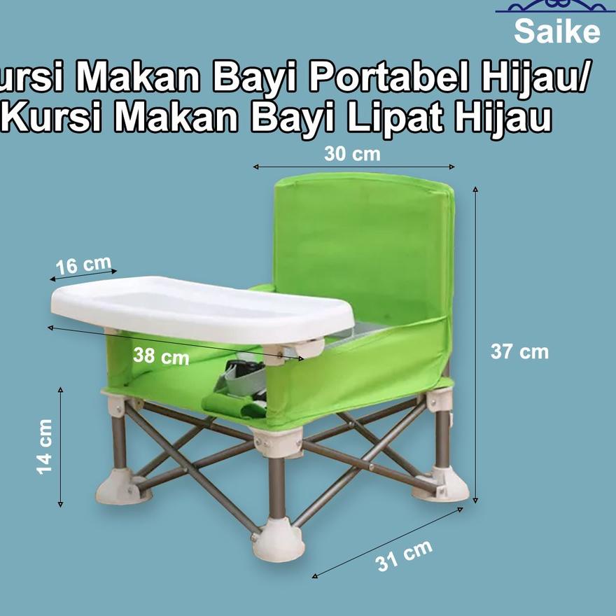 ➴ Kursi Makan Bayi Portable Kursi Makan Bayi Lipat Kursi Makan Bayi ➦