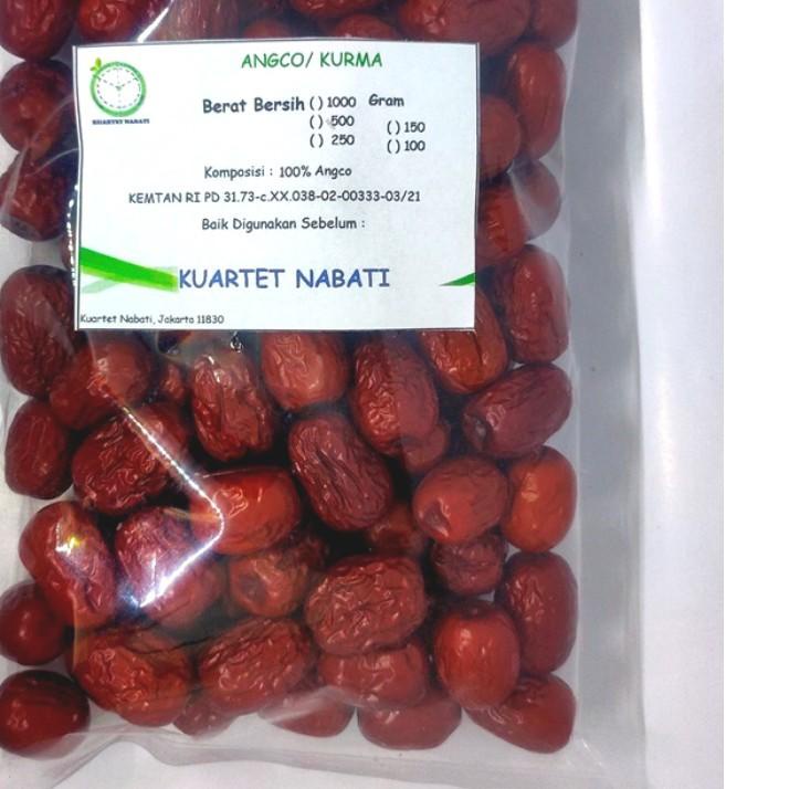 

➤ 1000gr Angco - Hong Zao (Red Dried Dates) Premium Dengan Varian Ukuran Jumbo/ Besar/ Sedang/ Kecil ✦