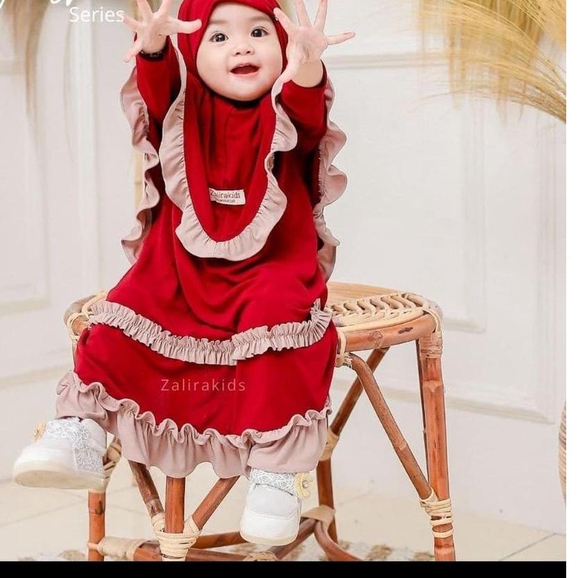 ♥ Gamis syari anak shafira / Gamis anak model terbaru / gamis anak model lucu / Gamis anak Syar'i / 