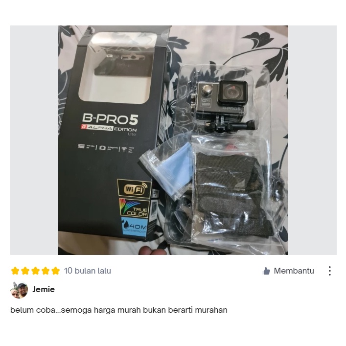 Brica B Pro 5 Alpha Edition Lite WIFI Action Cam Kamera Digital