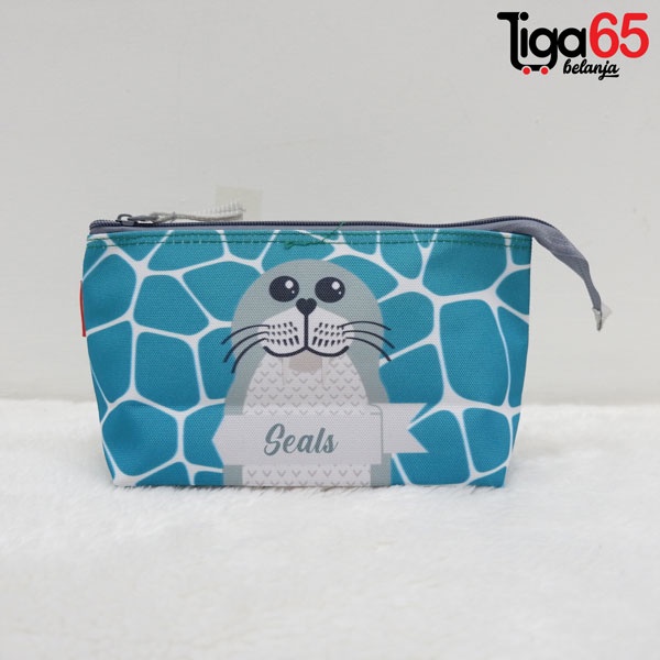 365 GREEBEL POUCH 0221-18 / Tempat Kosmetik / Pouch Serbaguna