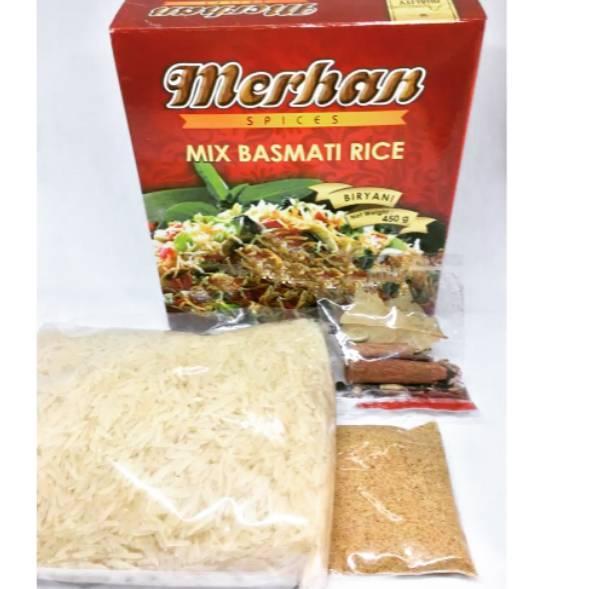 

☃ MERHAN Nasi Briyani (BERAS+BUMBU JADI) ❁