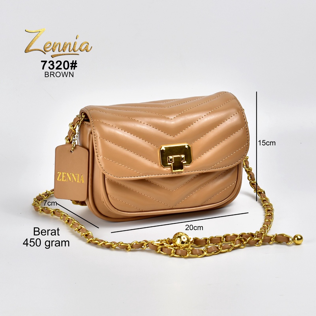 Tas Zennia 7320 Tas Selempang Wanita/Sling Bag Tas Fashion Hand Bag