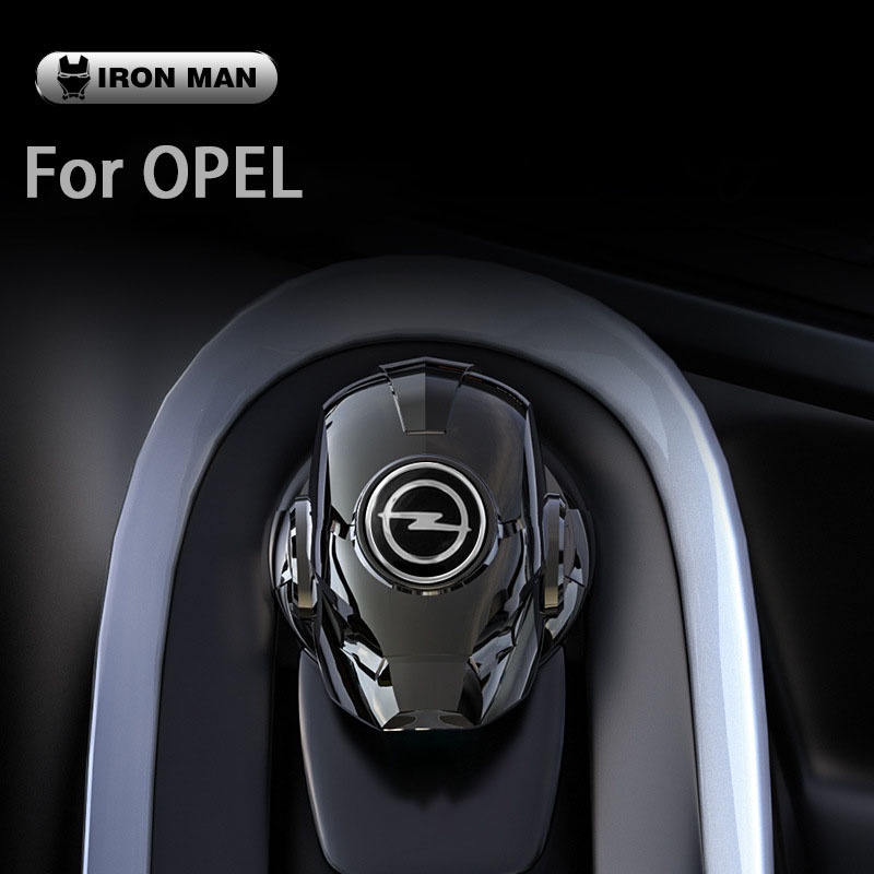 Opel Modifikasi Mobil Satu Tombol Tombol Start Ignition Switch Rotating Cover Pelindung Iron Man Car Styling Astra Vectra Insignia Zafira Corsa Aksesoris