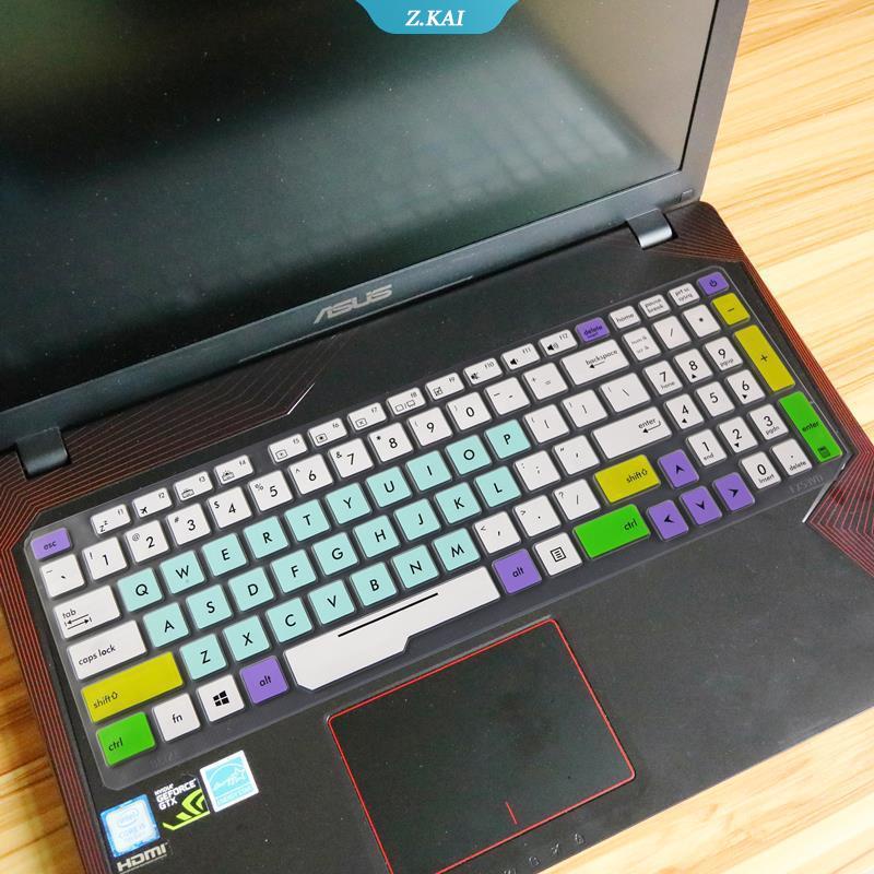 Asus ZX553 ZX53VE FX53VD GL553V FX553 FX553VD FX553VE FX553V 15.6-inch cover keyboard Komputer Pelindung Kulit film Silikon Tahan Air Penutup Debu [ZK]