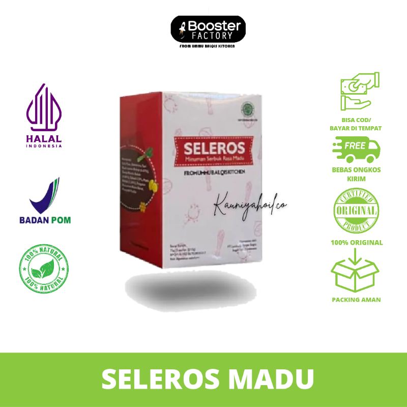 

[Booster Factory] Seleros Madu Serbuk From Ummu Balqis Kitchen 1 Box 5 Sachet