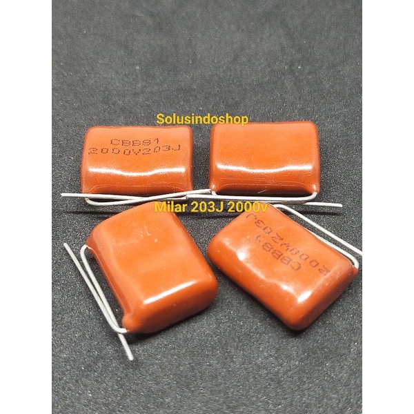 Milar 203J 2000V 20N-2KV / Capasitor Milar 203J 2000V