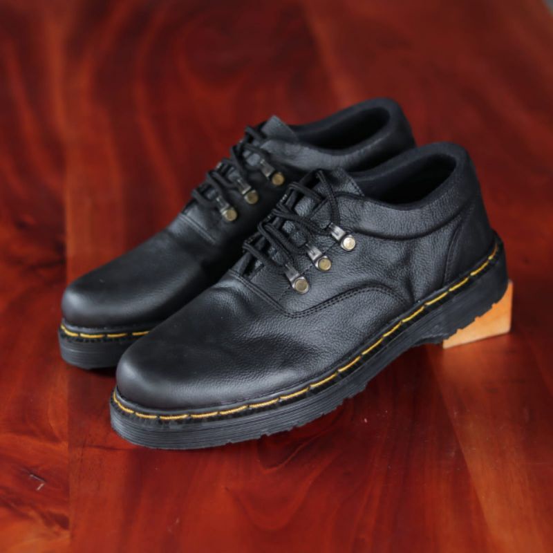 WOLF FURY - Sepatu Pantofel Formal Docmart Low Boots Kerja Pria Oxford