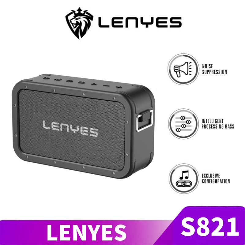 LENYES S821 120W ROYAL BASS Subwoofer Bluetooth 5.0 DSP Speaker Bluetooth Nirkabel TWS