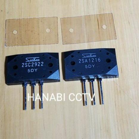 ✬ Transistor 2SA1216 2SC2922 5DY  SA1216 SC2922 SANKEN JAPAN ORIGINAL ➩