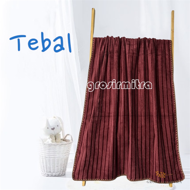 Handuk Mandi Dewasa Tebal handuk Ukuran Jumbo Dan 70x140cm Microfiber Lembut Daya Serap Tinggi SALUR