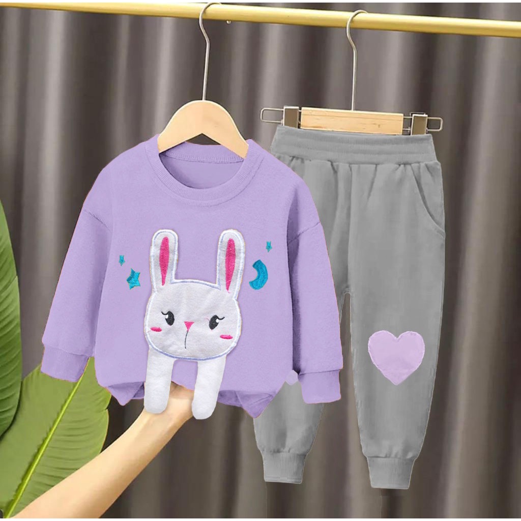 SETELAN SWEATER ANAK LAKI LAKI DAN ANAK PEREMPUAN TERBARU DAN TERLARIS PAKAIAN SWEATER FASHION ANAK ANAK BERMOTIF MASAKINI