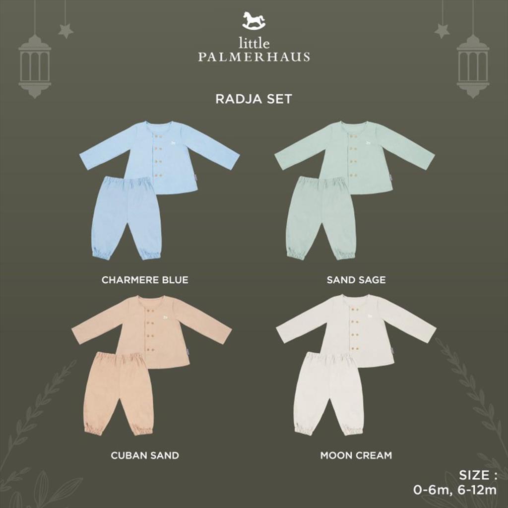 Little Palmerhaus Radja Set Cuban Sand Baju Bayi