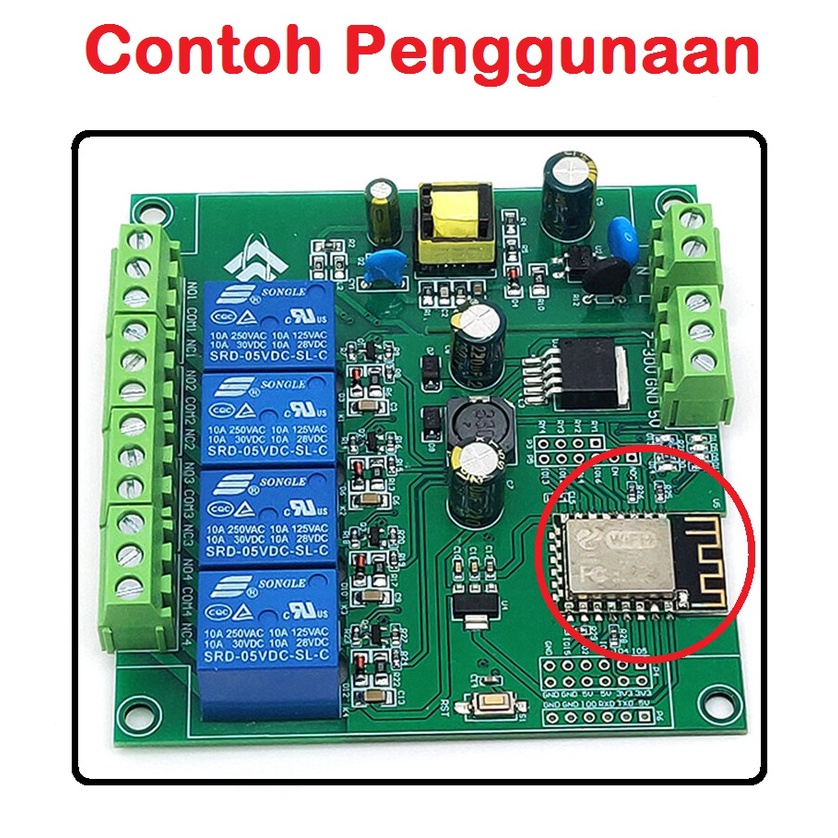 [HAEBOT] ESP12 ESP12F WiFi Module Wireless ESP8266 IoT Board 4 MB MCU Network Internet Mikrokontroller UART Remote Control Smart Home ESP 12F