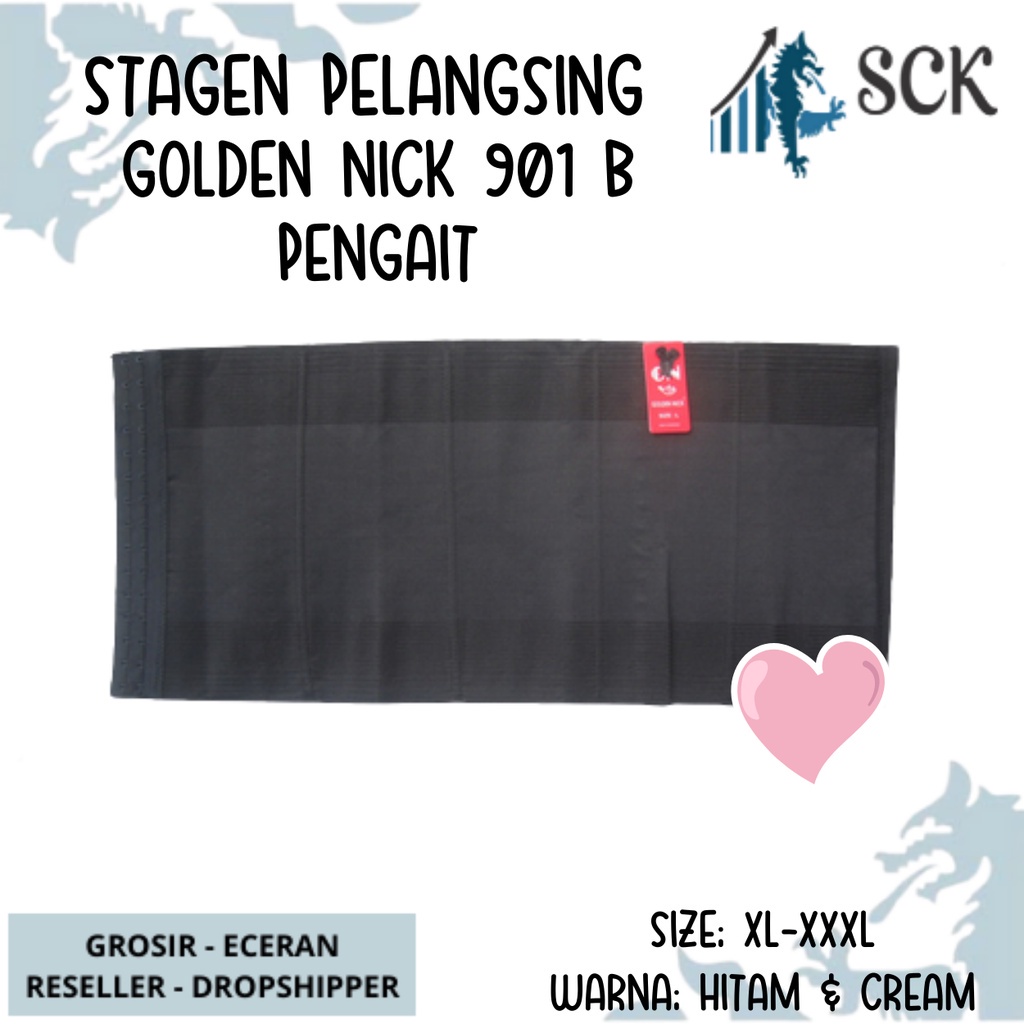 KORSET Panjang GOLDEN NICK 901 B PENGAIT / STAGEN Wanita / KORSET PELANGSING SETELAH MELAHIRKAN - sckmenwear GROSIR