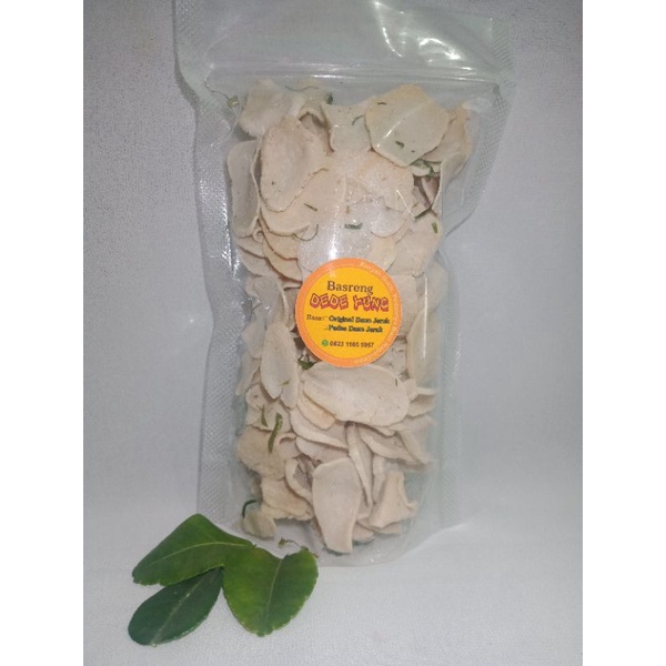 

kripik basreng daun jeruk original 250gr