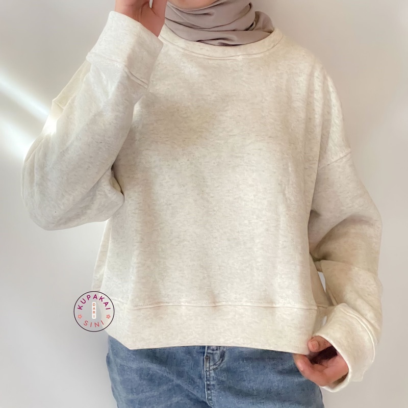 Khusus Pembelian Grosir Sweater Crop oversize