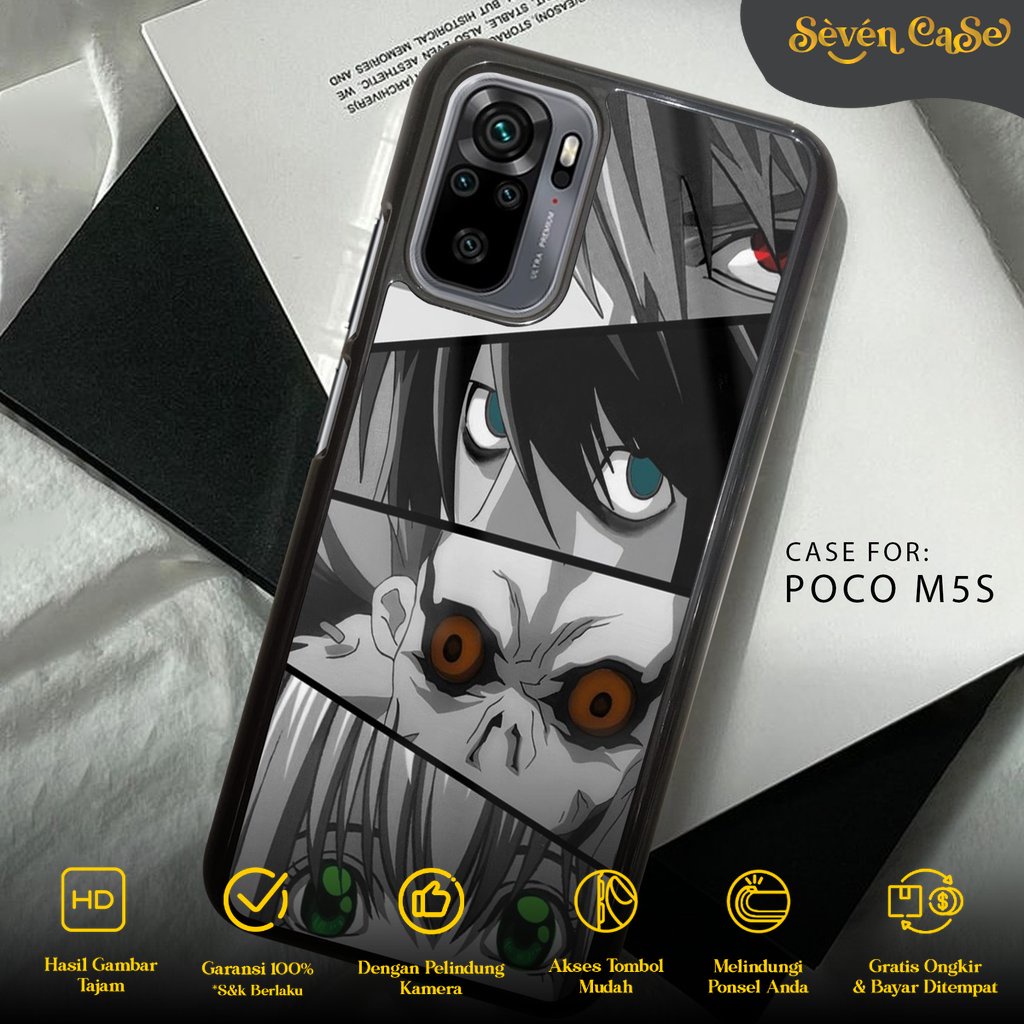 CASE POCO M5S X3 X3 PRO X3 NFC M3 M3 PRO 5G C40  - Casing POCO Terbaru SEVEN CASE [ MOTIF ANIME ] Si