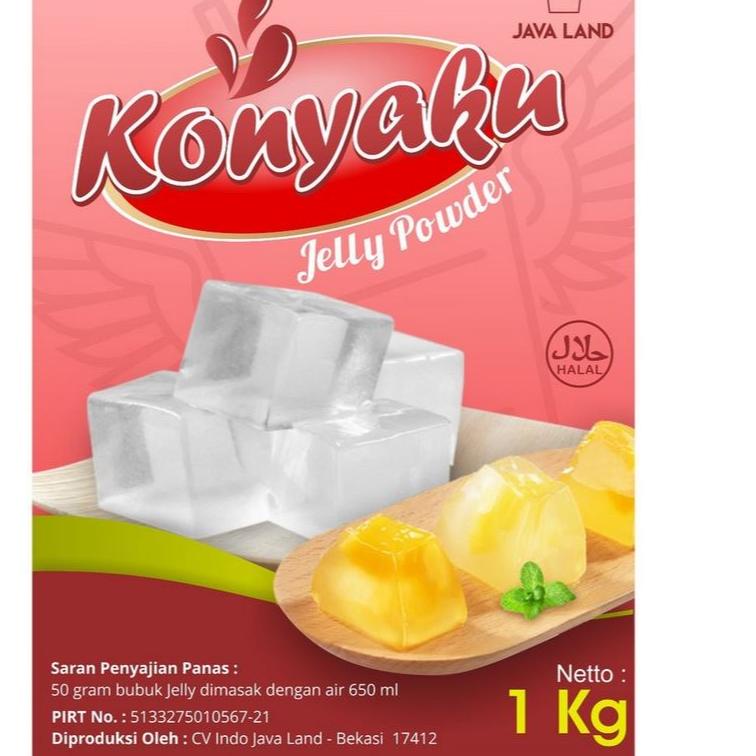 

™ KONYAKU JELLY 1KG Seperti Nutrijel Bening Ekonomis ✲