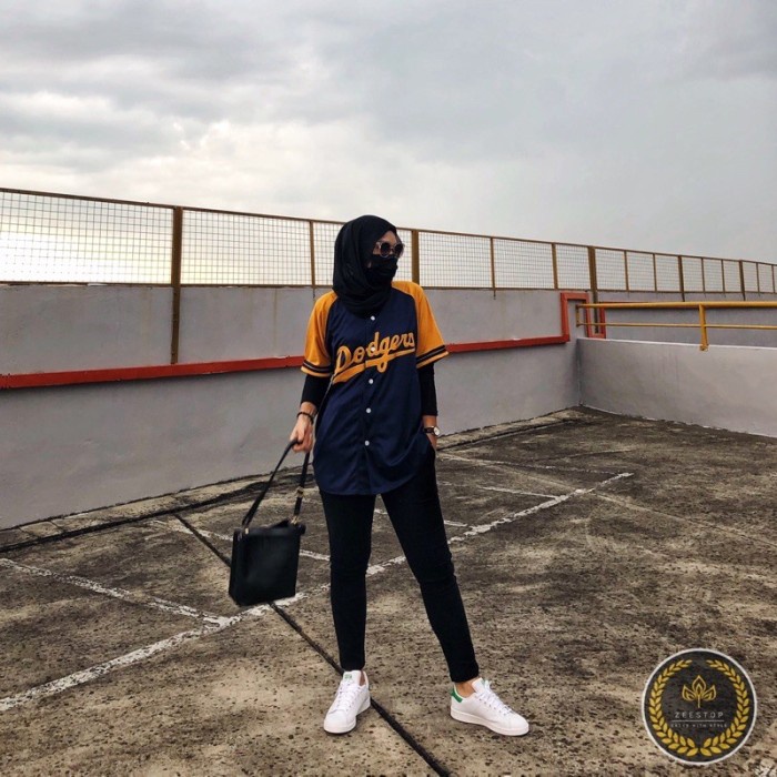 Bisa COD KAOS BASEBALL WANITA PRIA BAJU BASEBALL Original Asli