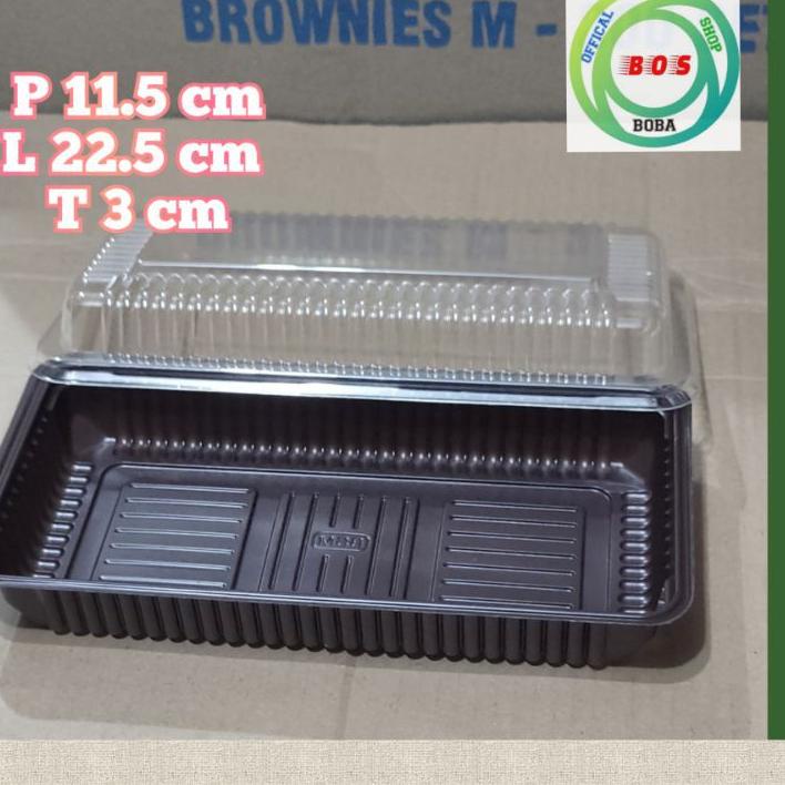 ☛ Mika Brownies Medium - Size M Kotak Bolu Brownies M merek BSM Mika Tebal ☂