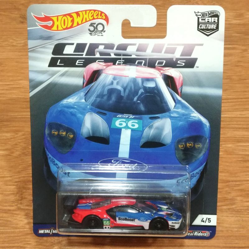 Hot Wheels Car Culture Circuit Legends 16 Ford GT Race Lemans LMGTE Pro