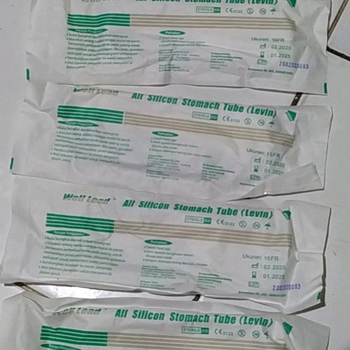 Selang NGT Silicon Stomach Tube (levin) Well Lead - Pcs